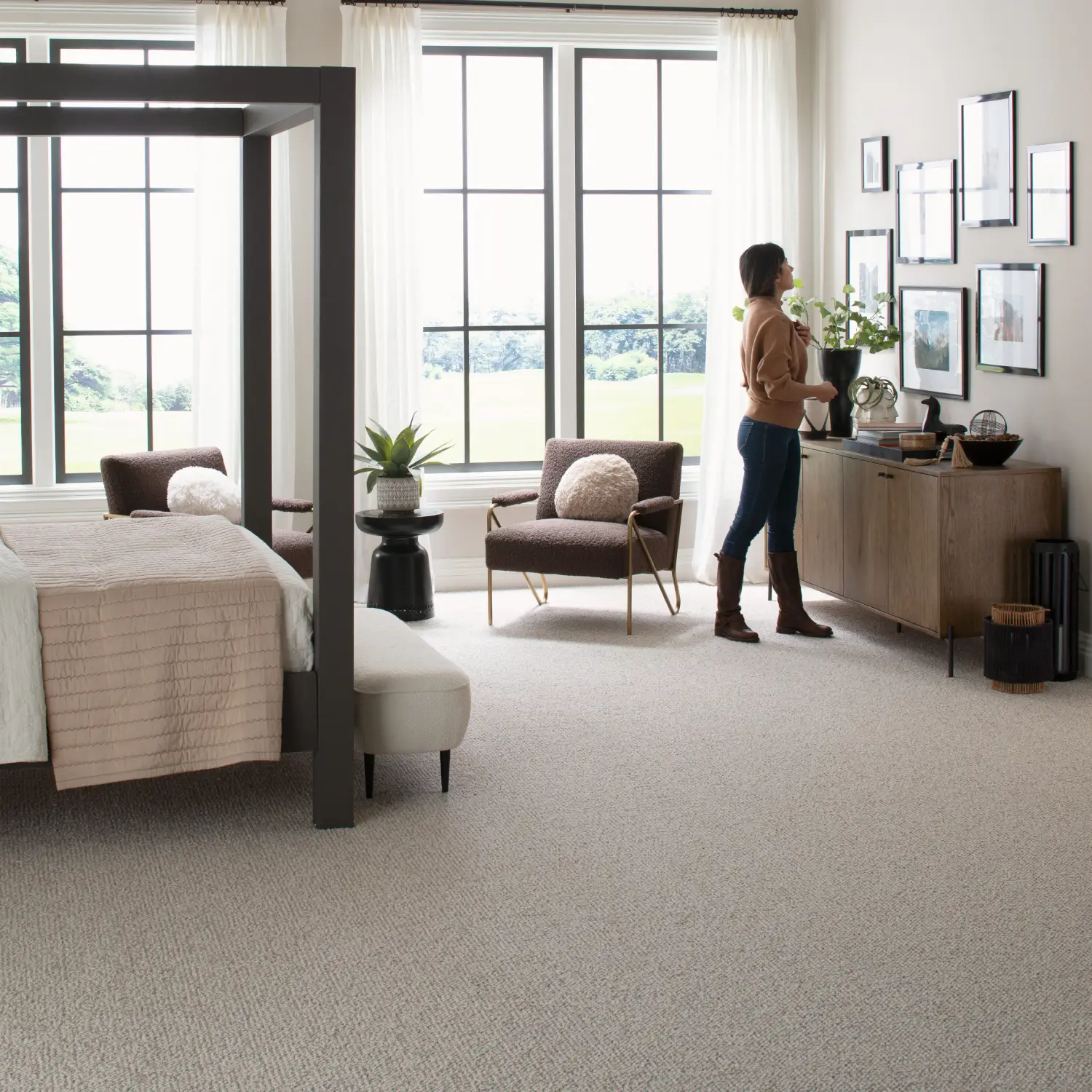 Carpet flooring